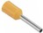 Cable-Sleeves 0.5mm2 Orange Ins Crimp (100 Pieces) Vogt 460108