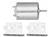 Getriebemotor Bausatz mit Motor 791 und Zubehoer, 2...6VDC Laeng