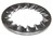 Zahnscheibe M3 Stahl D=6mm 100Stk.