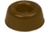 Fuss Elastomer braun 22.3x10.1mm selbstklebend