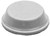 Fuss Elastomer weiss 12.7x3.5mm selbstklebend