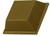 Fuss Elastomer braun 20.5x20.5x7.6mm selbstklebend