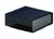 ABS Enclosure Black with Alu Front and Back 134x129x54mm Teko-Se