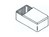 Kunststoff-Gehaeuse weiss 120x40x65mm