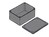 ABS Enclosure Black with Internal Tracks for PCBs 150x75x47mm