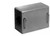 Sheet Steel Enclosure Grey RAL7032 Vents on Back 300x212x203mm