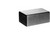 Sheet Steel Enclosure Grey RAL7032 88x163x95x1mm