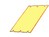 Stahlblech-Einbauplatte 285x105x2mm passend zu NKK.20
