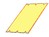 Stahlblech-Einbauplatte 285x155x2mm passend zu NKK.30