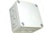 Compact Enclosure Grey RAL7035 Thermoplastic W=110mm H=110mm D=9