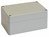 ABS Enclosure Water-Tight Grey W=120mm H=90mm D=160mm Rose + Bop