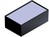 Kunststoff-Gehaeuse grau + Alu 160x96x61mm Teko P/3.2