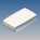 ABS Gehaeuse 115x70x24mm mit Batteriefach weiss Teko MTN01-B.30
