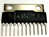 NTE1398 IC Dual Audio Power Amplifier 5.8W/Ch SIP-12 + Tab