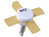 NTE351 NPN Si-Transistor 5A 18V Po=25W T72H