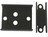 NTE405 Heat Sink for TO-3 TO3 Type Package