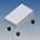 ABS Pult-Gehaeuse 85x56x37mm grau Teko 101.5