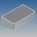 ABS Pult-Gehaeuse 161x95x60mm grau Teko 115.5