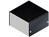 Two Shell Enclosure Aluminum Silver/Black 103x100x63mm Teko-Seri