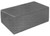 Simple Folded Sloping Box in Aluminum Silver/Black 223x131x83mm