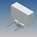 ABS Gehaeuse Telebox 130.5x75.5x48mm weiss Teko BELL-2.5