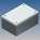 ABS Gehaeuse 85x56x41mm grau Teko CP/1.20