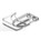 Wall Mounting Bracket 68.6x42.75x16.5mm Teko MT8.0