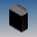 Aluminium-Gehaeuse 70x60x31mm schwarz Oesen Teko TEKAL-11/E.29
