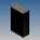 Aluminium-Gehaeuse 100x60x31mm schwarz Teko TEKAL-12.29