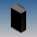 Aluminium-Gehaeuse 100x60x31mm schwarz Oesen Teko TEKAL-12/E.29