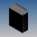 Aluminium-Gehaeuse 100x86x37mm schwarz Oesen Teko TEKAL-21/E.29