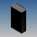 Aluminium-Gehaeuse 145x86x37mm schwarz Oesen Teko TEKAL-22/E.29
