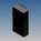 Aluminium-Gehaeuse 160x86x37mm schwarz Oesen Teko TEKAL-23/E.29