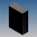Aluminium-Gehaeuse 145x106x46mm schwarz Teko TEKAL-32.29