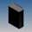 Aluminium-Gehaeuse 145x106x46mm schwarz Oesen Teko TEKAL-32/E.29