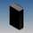 Aluminium-Gehaeuse 175x106x46mm schwarz Oesen Teko TEKAL-33/E.29