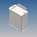 Aluminium Enclosure 70x60x31mm White IP65 Lugs TEKAM-11/E.7