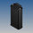 Aluminium Enclosure 125x60x31mm Black IP65 Lugs TEKAM-13/E.9