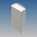 Aluminium Enclosure 160x86x37mm White IP65 Lugs TEKAM-23/E.7