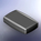 ABS Gehaeuse Batteriefach 155x96x35mm schwarz Teko TN23-B.29