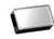 ABS Enclosure Black with Alu Front Panel 125x70x39mm Teko