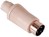 Mini DIN-6 Gender Changer M/M 6-pol
