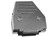 D-SUB Kunststoffhaube metallisiert 9p/15p 45o RoHS-konform