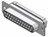 D-Sub Buchsenleiste fuer Flachkabel AWG28 25-pol, RoHS