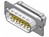 D-Sub Stiftleiste fuer Flachkabel AWG28 15-pol