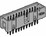 Print Stiftleiste vertikal 40p Low Profil RM=2.54mm