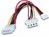 Floppy Y-Power Kabel 1x5-1/4" Male/1x5-1/4" + 1x3-1/2"Female 0.2
