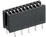 Steckverbinder 62p RM=2.54mm Printstifte