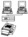 Printer Switchbox ABCD / 4 PC -> 1 Printer