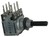 Tandem-Potentiometer 16mm logarithmisch 1.0k 20%